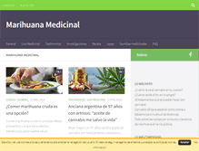 Tablet Screenshot of marihuana-medicinal.com